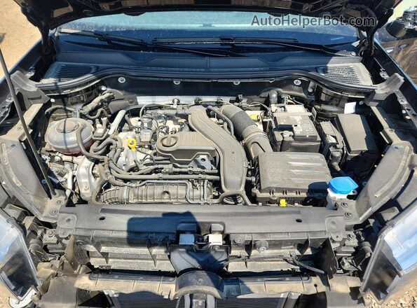 3VVVX7B2XRM072764 2024 VOLKSWAGEN TAOS Black Engine compartment view