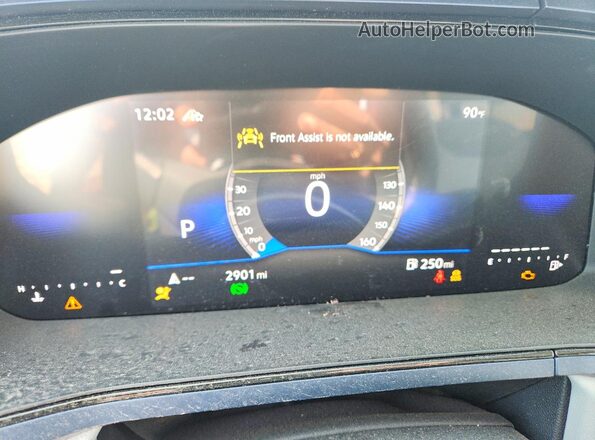 3VVVX7B2XRM072764 2024 VOLKSWAGEN TAOS Black Instrument cluster view
