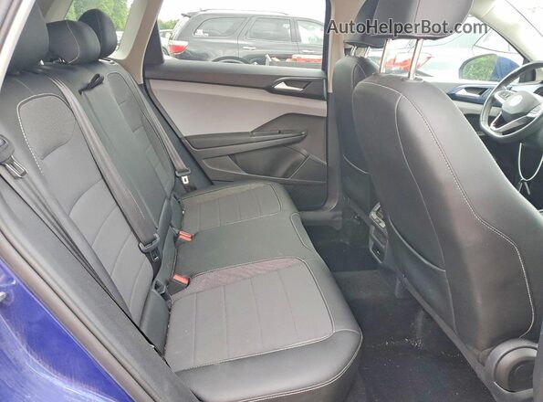 3VVWX7B2XNM042159 2022 VOLKSWAGEN TAOS Blue Vista interior trasera