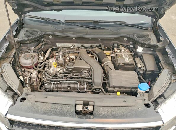 3VVYX7B2XPM303009 2023 VOLKSWAGEN TAOS Gray Vista del compartimento del motor