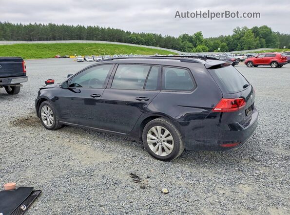 3VW017AU6HM511774 2017 VOLKSWAGEN GOLF Black უკანა მარცხენა