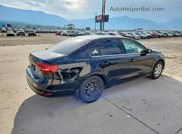 3VW167AJ2HM342669 2017 VOLKSWAGEN JETTA Black Задня права чверть