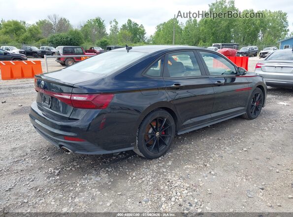 3VW1T7BU0SM063715 2025 VOLKSWAGEN JETTA Черный Задняя правая четверть