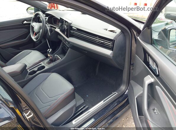 3VW1T7BU0SM063715 2025 VOLKSWAGEN JETTA Черный Вид салона спереди