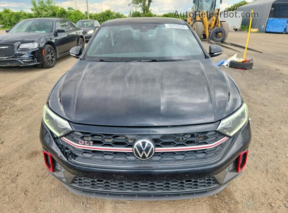 3VW1T7BU2PM050729 2023 VOLKSWAGEN JETTA Black Front view