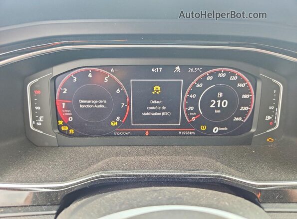 3VW1T7BU2PM050729 2023 VOLKSWAGEN JETTA Black Instrument cluster view