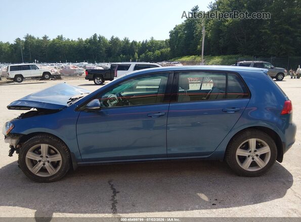 3VW217AU7HM006030 2017 VOLKSWAGEN GOLF Синий 