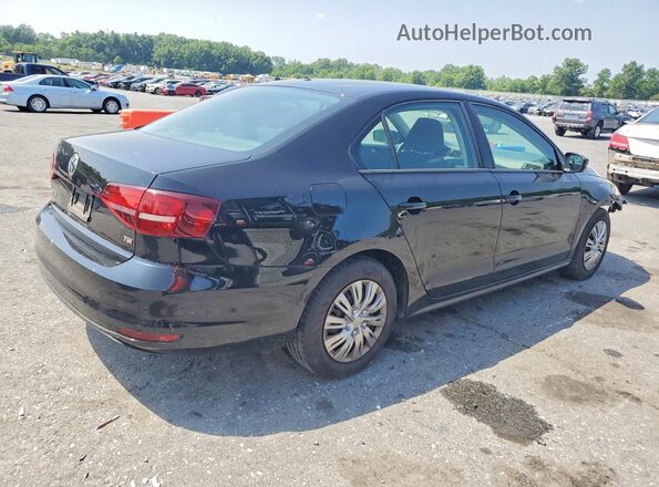 3VW267AJ2GM411475 2016 VOLKSWAGEN JETTA Black Tył prawy