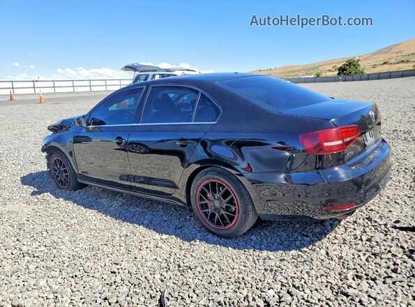3VW2B7AJ0HM343545 2017 VOLKSWAGEN JETTA Black Trasero izquierdo