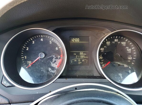 3VW2B7AJ0HM343545 2017 VOLKSWAGEN JETTA Black Vista del cuadro de instrumentos