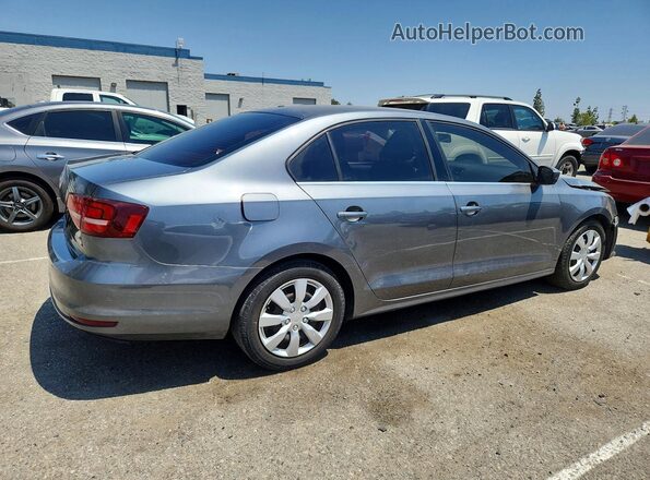 3VW2B7AJ0HM367652 2017 VOLKSWAGEN JETTA Gray Rear right