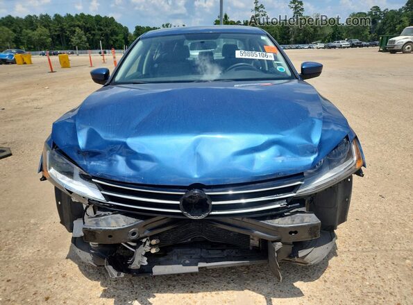 3VW2B7AJ0HM410922 2017 VOLKSWAGEN JETTA Синий Вид спереди