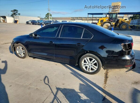 3VW2B7AJ0JM262776 2018 VOLKSWAGEN JETTA Black Trasero izquierdo