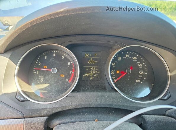 3VW2B7AJ1HM288670 2017 VOLKSWAGEN JETTA Синий Вид щитка приборов