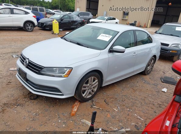 3VW2B7AJ1HM323983 2017 VOLKSWAGEN JETTA Серый Передняя левая четверть