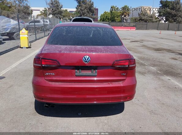 3VW2B7AJ1JM257828 2018 VOLKSWAGEN JETTA Burgundy 