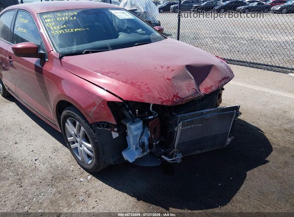 3VW2B7AJ1JM257828 2018 VOLKSWAGEN JETTA Burgundy 