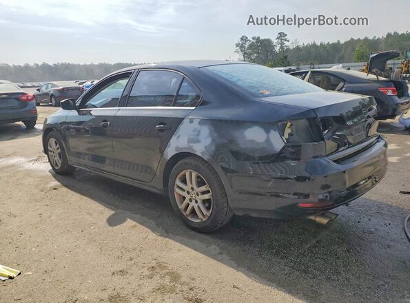 3VW2B7AJ2HM211709 2017 VOLKSWAGEN JETTA Black Trasero izquierdo