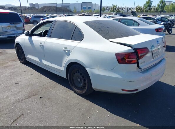 3VW2B7AJ2HM225934 2017 VOLKSWAGEN JETTA Белый Задняя левая четверть