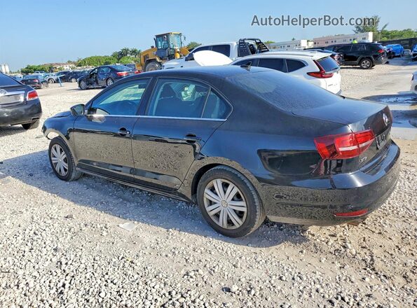 3VW2B7AJ2HM404071 2017 VOLKSWAGEN JETTA Black უკანა მარცხენა