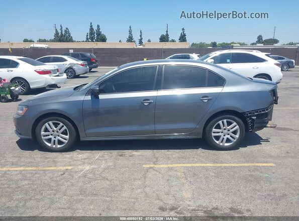 3VW2B7AJ2JM228161 2018 VOLKSWAGEN JETTA Gray Widok wnętrza 360 stopni