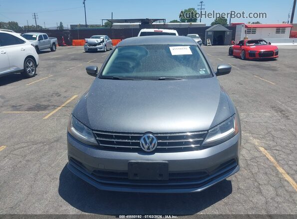 3VW2B7AJ2JM228161 2018 VOLKSWAGEN JETTA Gray Widok zestawu wskaźników