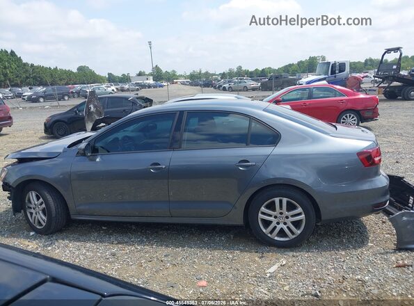 3VW2B7AJ2JM237216 2018 VOLKSWAGEN JETTA Gray 