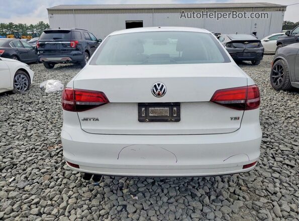 3VW2B7AJ3HM203733 2017 VOLKSWAGEN JETTA White Вид ззаду