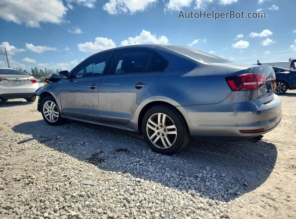 3VW2B7AJ3JM230260 2018 VOLKSWAGEN JETTA Серый Задняя левая четверть