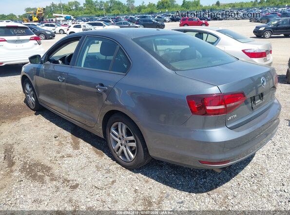 3VW2B7AJ3JM260570 2018 VOLKSWAGEN JETTA Gray Հետևի ձախ