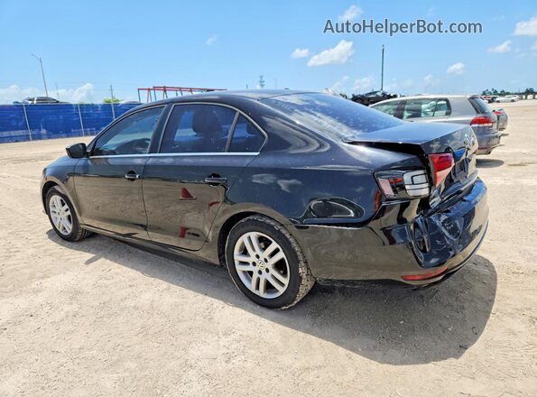 3VW2B7AJ4HM200906 2017 VOLKSWAGEN JETTA Черный Задняя левая четверть