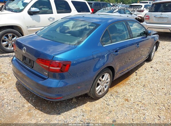 3VW2B7AJ4HM206950 2017 VOLKSWAGEN JETTA Dark Blue Задняя правая четверть