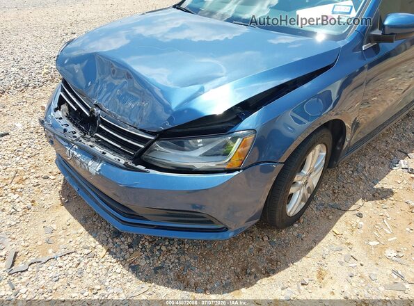 3VW2B7AJ4HM206950 2017 VOLKSWAGEN JETTA Dark Blue Вид спереди