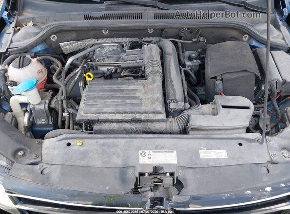 3VW2B7AJ4HM206950 2017 VOLKSWAGEN JETTA Dark Blue Вид сзади