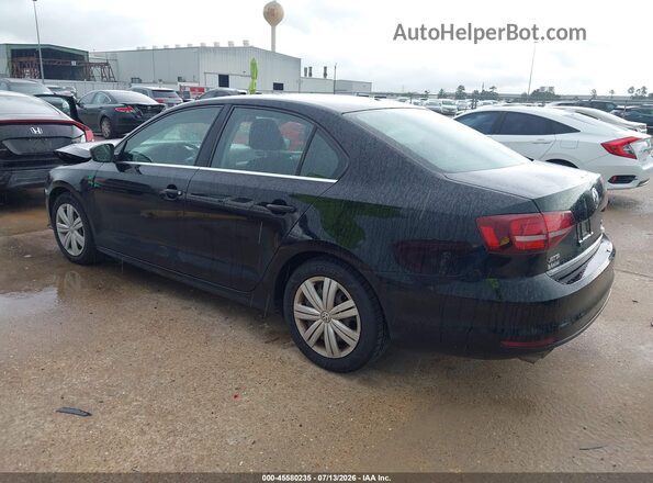 3VW2B7AJ4HM305509 2017 VOLKSWAGEN JETTA Black უკანა მარცხენა