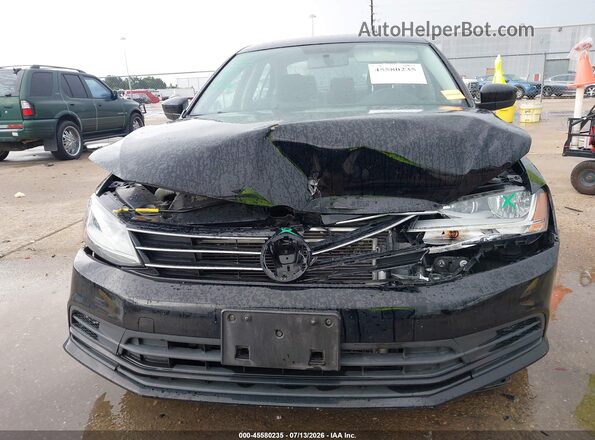 3VW2B7AJ4HM305509 2017 VOLKSWAGEN JETTA Black ხელსაწყოთა პანელის ხედი