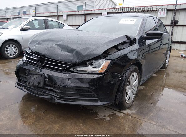 3VW2B7AJ4HM308796 2017 VOLKSWAGEN JETTA Black Vista tres cuartos delantera izquierda