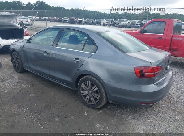 3VW2B7AJ4HM404377 2017 VOLKSWAGEN JETTA Gray Trasero izquierdo