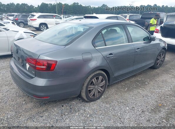 3VW2B7AJ4HM404377 2017 VOLKSWAGEN JETTA Gray Trasero derecho
