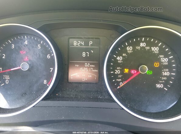 3VW2B7AJ4JM234639 2018 VOLKSWAGEN JETTA Black Widok tylnych siedzeń