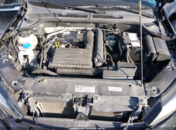 3VW2B7AJ4JM234639 2018 VOLKSWAGEN JETTA Black Widok z tyłu