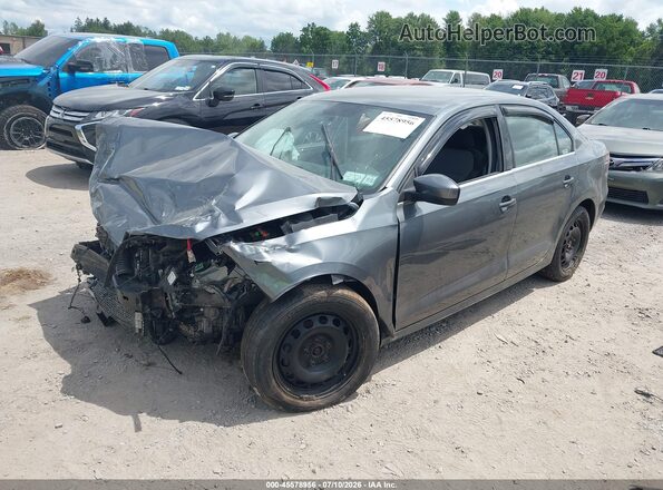 3VW2B7AJ6HM280287 2017 VOLKSWAGEN JETTA Gray Przód lewy