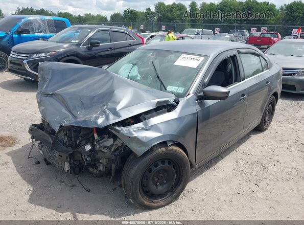 3VW2B7AJ6HM280287 2017 VOLKSWAGEN JETTA Gray Widok z przodu