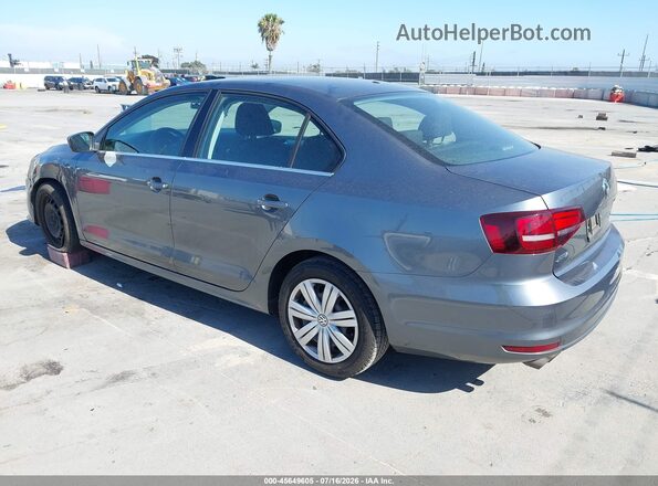 3VW2B7AJ6HM354453 2017 VOLKSWAGEN JETTA Gray Задня ліва чверть