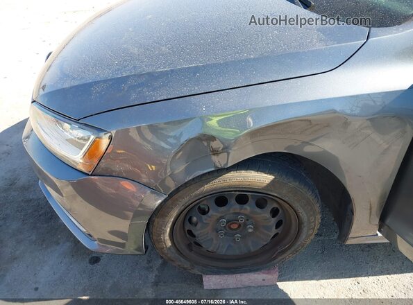 3VW2B7AJ6HM354453 2017 VOLKSWAGEN JETTA Gray Вид спереду