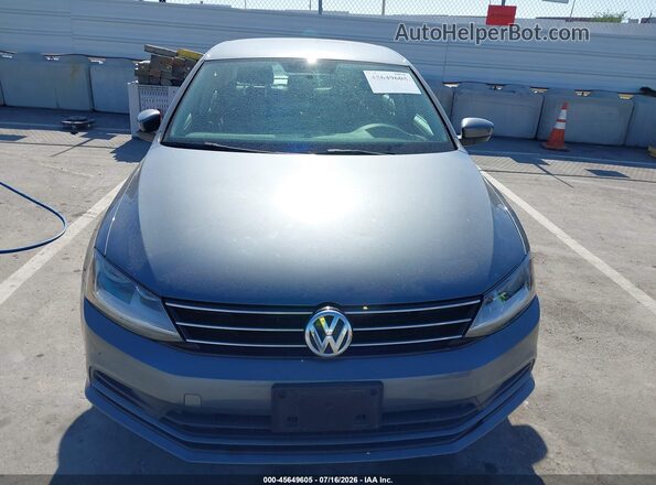 3VW2B7AJ6HM354453 2017 VOLKSWAGEN JETTA Gray Вид щитка приладів