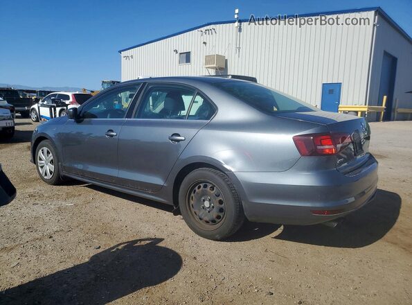 3VW2B7AJ6HM372628 2017 VOLKSWAGEN JETTA Угольный Задняя левая четверть