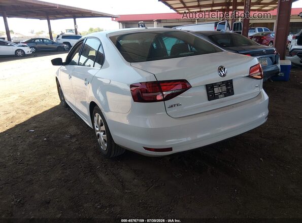 3VW2B7AJ7HM403286 2017 VOLKSWAGEN JETTA Белый Задняя левая четверть
