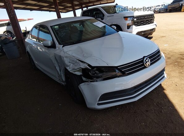 3VW2B7AJ7HM403286 2017 VOLKSWAGEN JETTA Белый Вид спереди