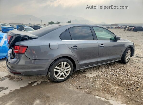 3VW2B7AJ8HM253074 2017 VOLKSWAGEN JETTA Gray Trasero derecho